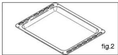 NOVY 2310 - • Grille sécurité anti-basculement (fig.1) - 2