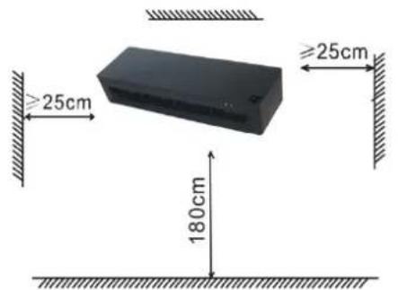 Argoclima Chic - MODE D'INSTALLATION DU RADIATEUR SOUFFLANT - 1
