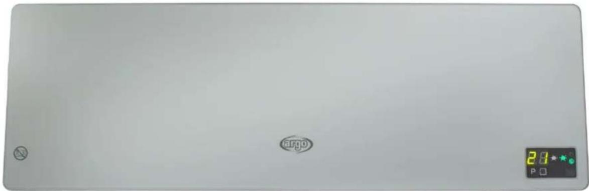 Argoclima Chic - TERMOVENTILADOR CERÁMICO DE PARED - 1