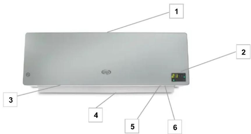 Argoclima Chic - DESCRIPTION DES PIECES - 1