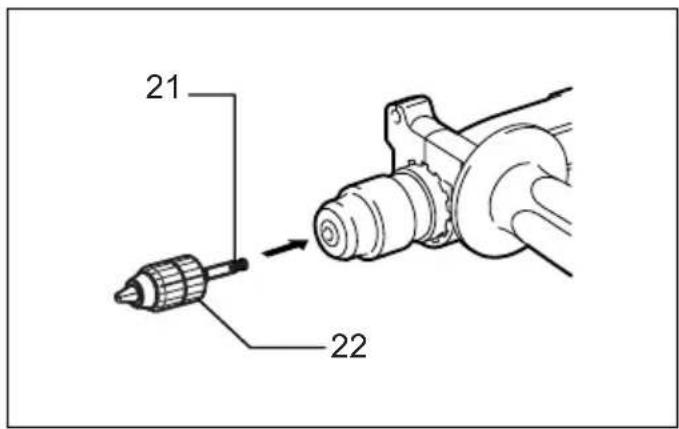MAKITA HR2800 - GB Rotary Hammer Instruction manual - 22