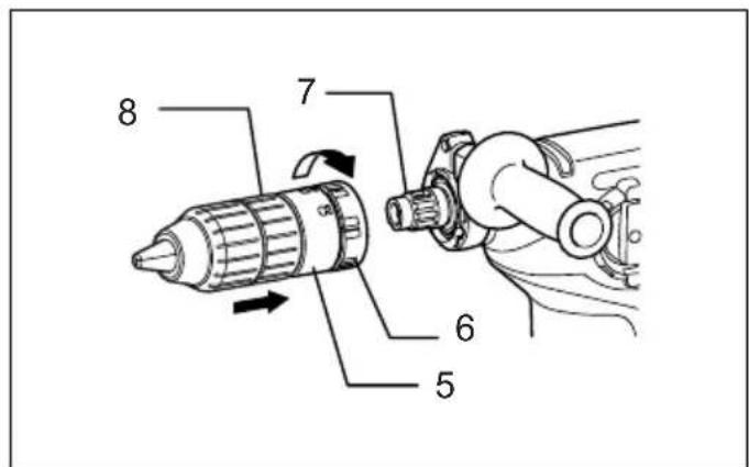 MAKITA HR2800 - GB Rotary Hammer Instruction manual - 6
