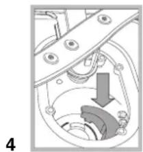 HOTPOINT PFK 724X - Cleaning the filters - 4