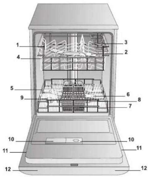 HOTPOINT PFK 724X - Vista de Conjunto - 1