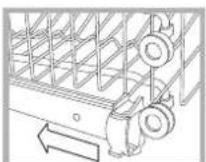 HOTPOINT PFK 724X - Never lift or lower the rack on one side only. - 1