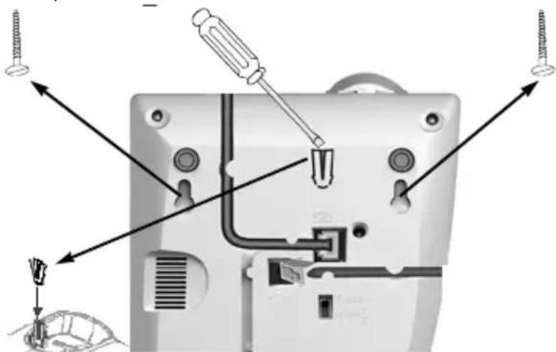 GIGASET Euroset 5005 - Wall mounting - 1