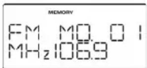 SCOTT Melody - Stationsspeicher für Radiosender - 1
