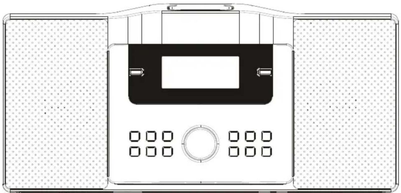 SCOTT Melody - CD/MP3/USB/FM AUDIO SYSTEM WITH iPod/iPhone DOCKING STATION - 1