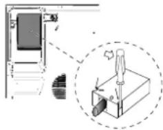 HOTPOINT KRM 640 C - Klemmengehause - 1