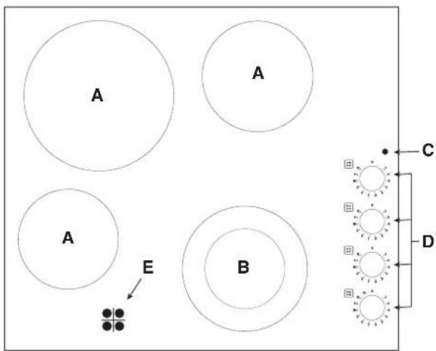 HOTPOINT KRM 640 C - Connecting the electricity supply cable to the mains - 1