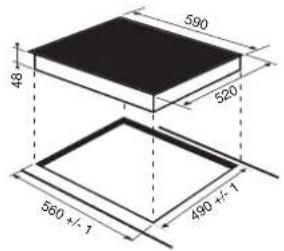 HOTPOINT KRM 640 C - Encastrement - 1