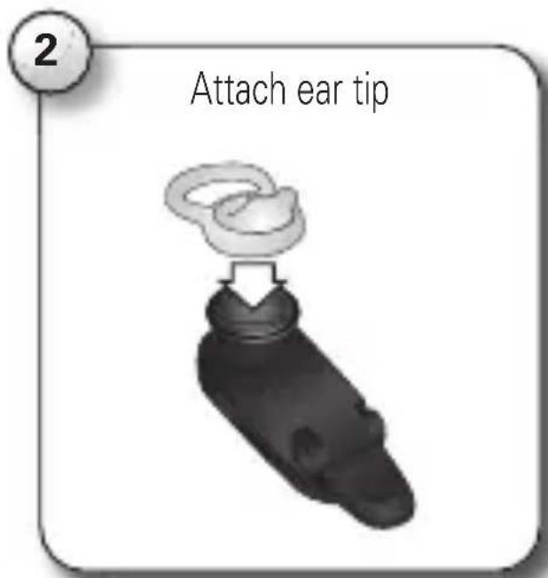 MOTOROLA Boom - EAR TIP (NO HOOK) - 2