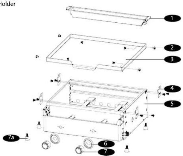 Brixton BQ6385F - PARTS DESCRIPTION - 1