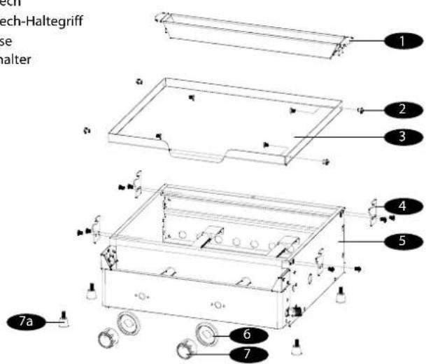 Brixton BQ6385F - TEILEBESCHREIBUNG - 1
