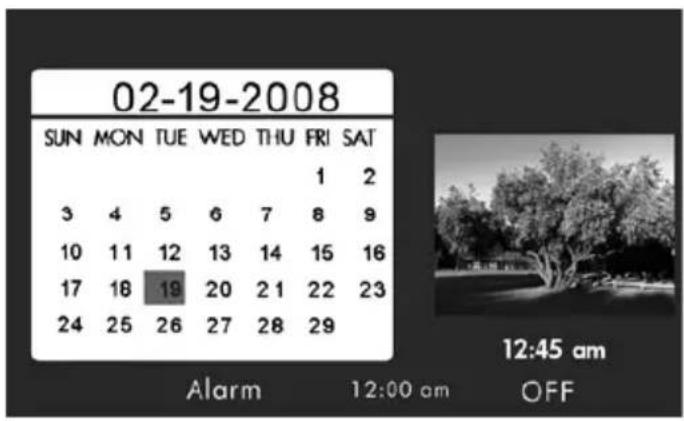 LITE-ON df770 - Calendar and Clock Display - 2