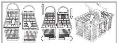 HOTPOINT LFT 114 - Besteckkorb - 1