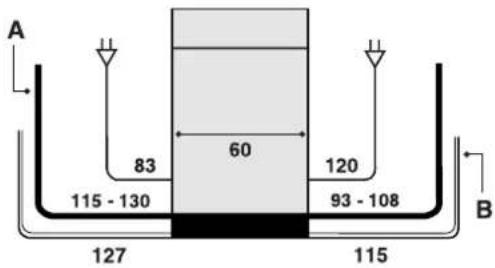 HOTPOINT LFT 114 - Connecting the water and electricity supplies - 1