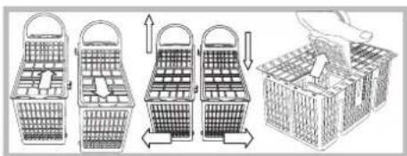 HOTPOINT LFT 114 - Panier a couverts - 1
