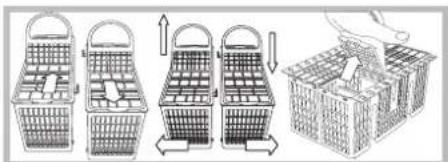 HOTPOINT LFT 114 - Cutlery basket - 1