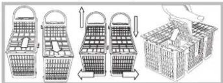 HOTPOINT LFT 114 - Cestino delle posate - 1