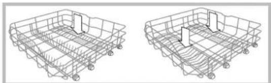 HOTPOINT LFT 114 - Lower rack - 1
