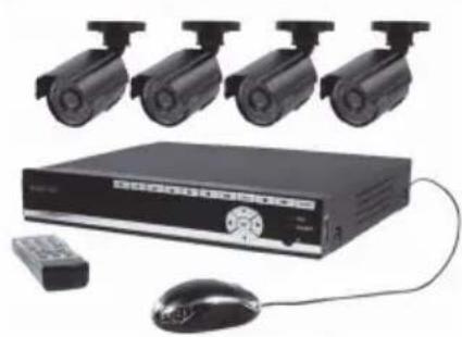KONIG SECDVR504 - Digitalinen videotallennin SEC-DVR504 - 4