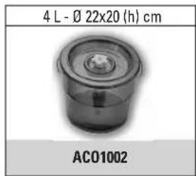 Magic Vac Genius - CONTENITORI - CANISTERS - RÉCIPIENTS BEHÄLTER - CONTENEDORES - RECIPIENTES - 4