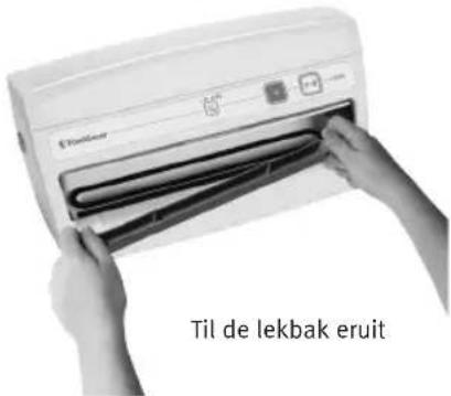 FOODSAVER V3040 - Om het apparaat te reinigen: - 1