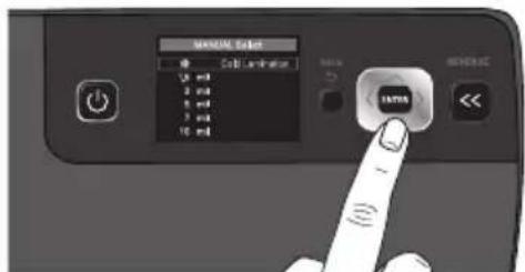 Swingline Fusion 5100L - Menu de selección intuitivo - 8