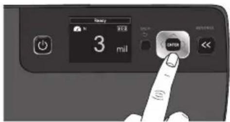Swingline Fusion 5100L - Menu de selection intuitif - 4