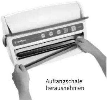 FOODSAVER V3240 - Reinigen des Geräts: - 1