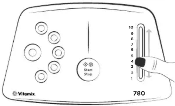 Vitamix 780 - Using Variable Speed - 1