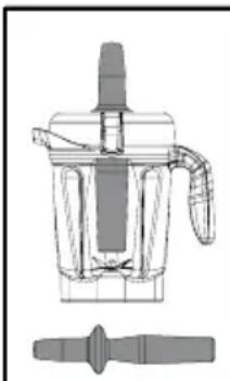 Vitamix 780 - Comment déterminer quel pilon peut être utilisé avec votre récipient - 1