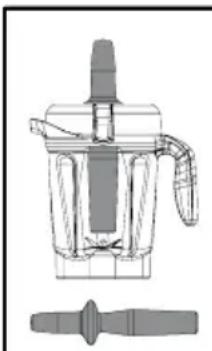 Vitamix 780 - How to Determine the Tamper to be Used with Your Container - 1