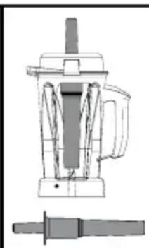 Vitamix 780 - How to Determine the Tamper to be Used with Your Container - 2