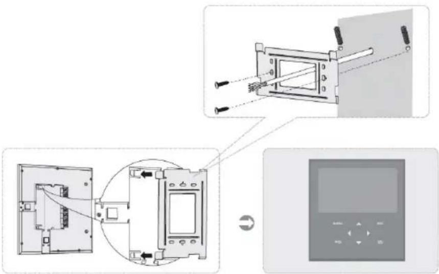 HQ SECPH360 - Installation du moniteur interieur : - 1