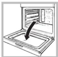 HOTPOINT FH 51 (BK)HA S - Limpeza da porta - 1