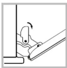HOTPOINT FH 51 (BK)HA S - Cleaning the oven door - 2