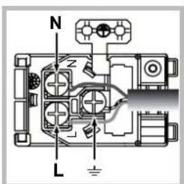 HOTPOINT FH 51 (BK)HA S - Montage du cable d'alimentation - 2