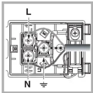 HOTPOINT FKS 610 XHA S - Raccordement électrique - 2