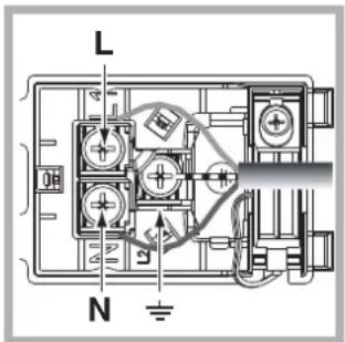 HOTPOINT FKS 610 XHA S - Ligação eléctrica - 2