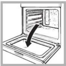 HOTPOINT FKS 610 XHA S - Limpiar la puerta - 1