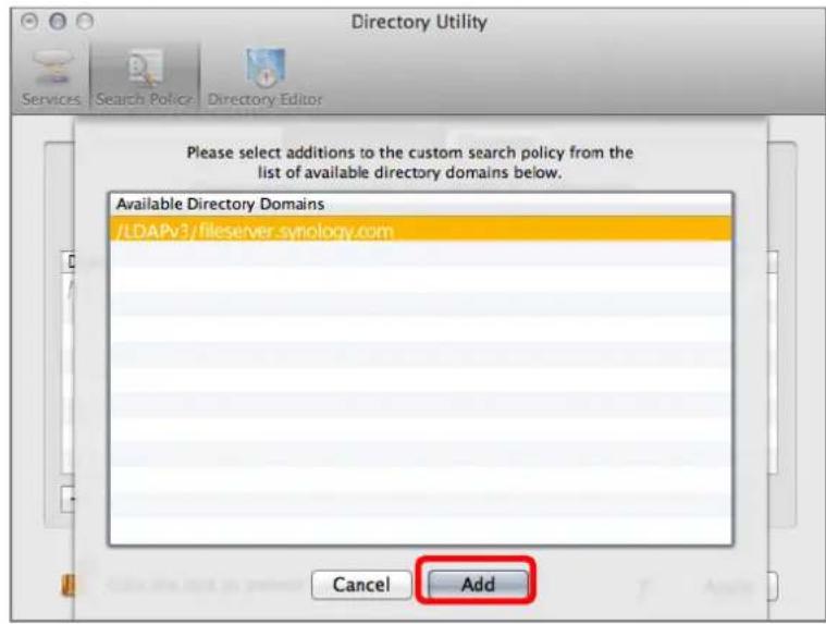SEAGATE RS2416+ - Bind Mac Clients to Directory Server - 5