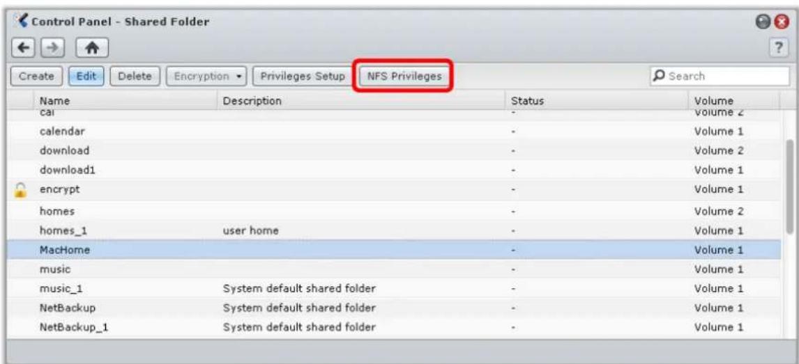 SEAGATE RS2416+ - To configure the location of Mac clients' home folders for LDAP users: - 1