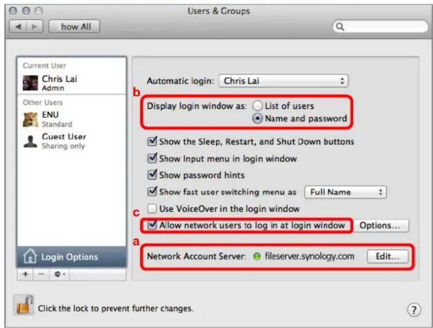 SEAGATE RS2416+ - Bind Mac Clients to Directory Server - 6