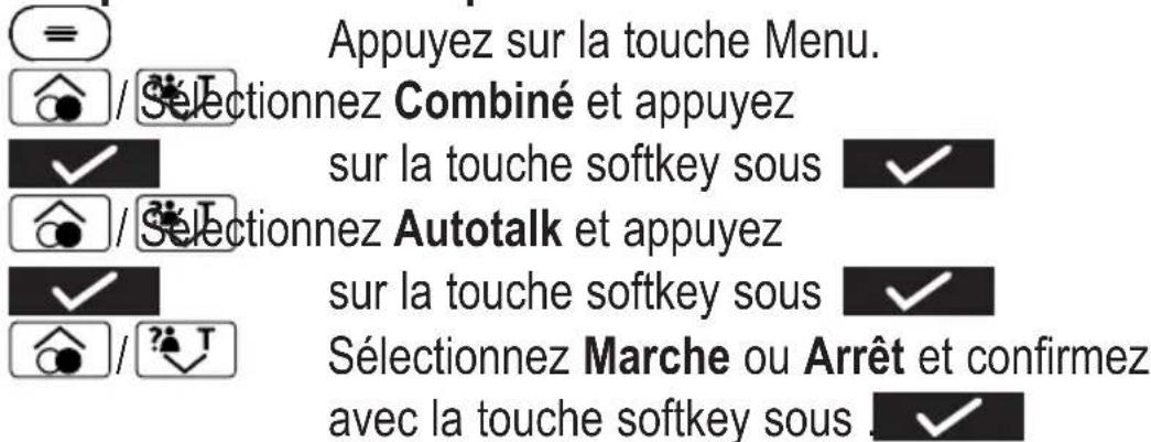 Amplicomms BIGTEL 202 - Régler la réponse automatique - 1