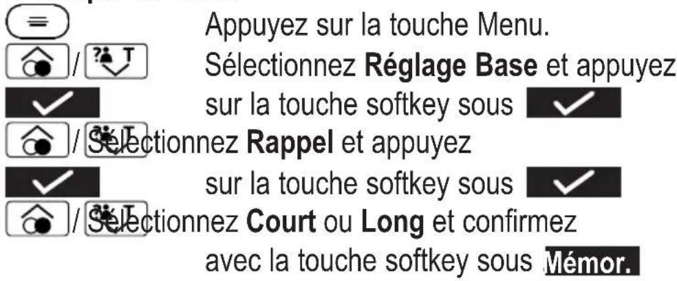 Amplicomms BIGTEL 202 - Régler le temps de flash - 1
