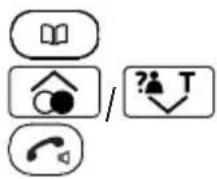 Amplicomms BIGTEL 202 - Appeler depuis le repertoire - 1