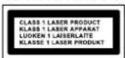AudioSonic CD1582 - Produto laser de classe 1 - 1