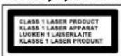 AudioSonic CD1581 - Laserovy vyrobek tridy 1 - 1